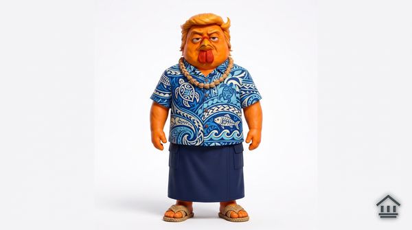 Chump in Lavalava wallpaper preview, art by pvtSamoa